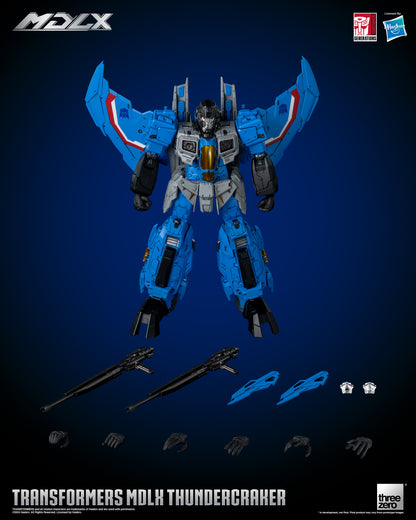 Transformers MDLX Articulated Figure Series Thundercracker all accessories