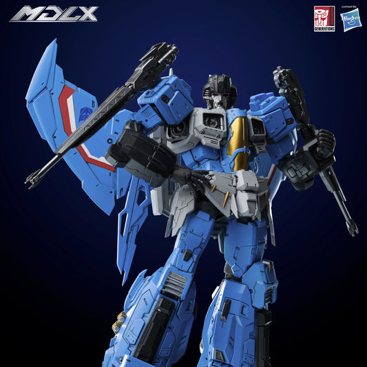 Transformers MDLX Articulated Figure Series Thundercracker close up