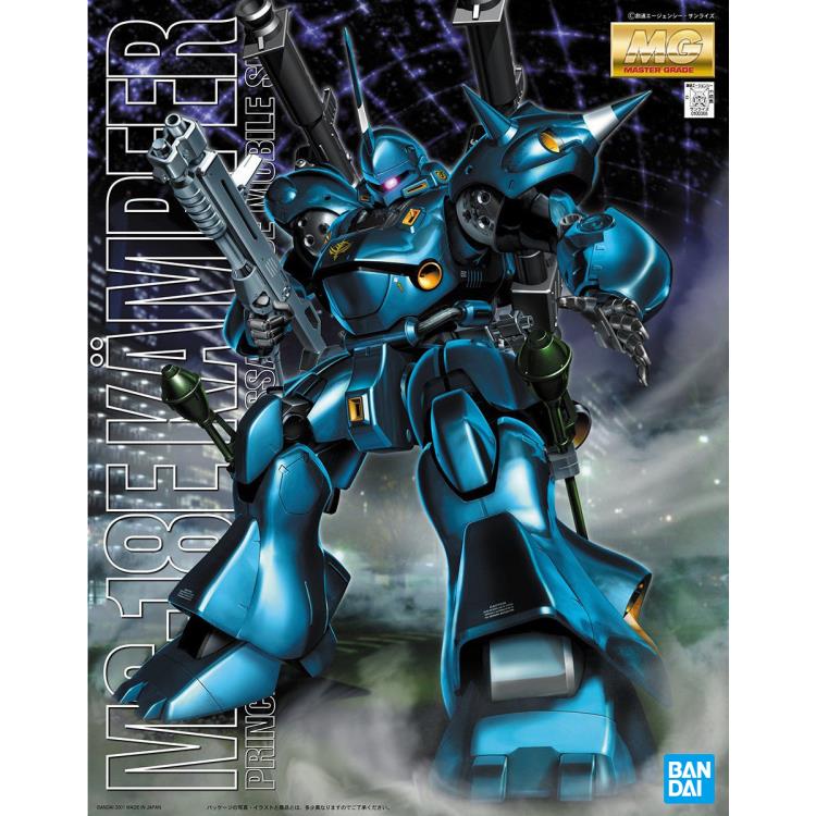 MG MS-18E Kampfer "Mobile Suit Gundam" - Bandai Hobby 1/100 Scale Master Grade Model Kit