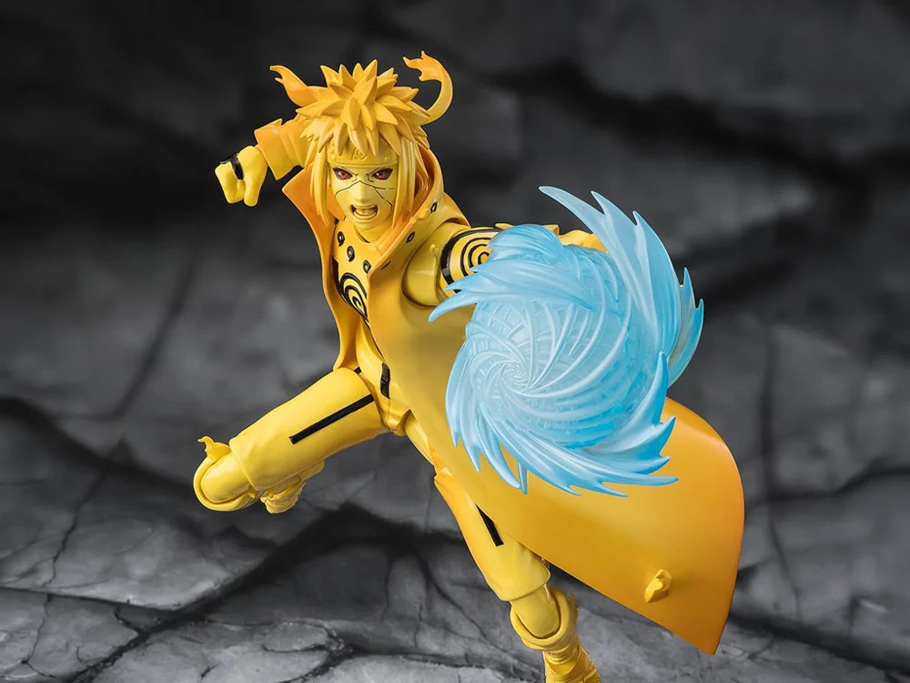 S.H. Figuarts Minato Namikaze (Kurama Link Mode) -Bond of Light That Shatters Darkness Action Figure "Naruto" | Bandai Tamashii Nations