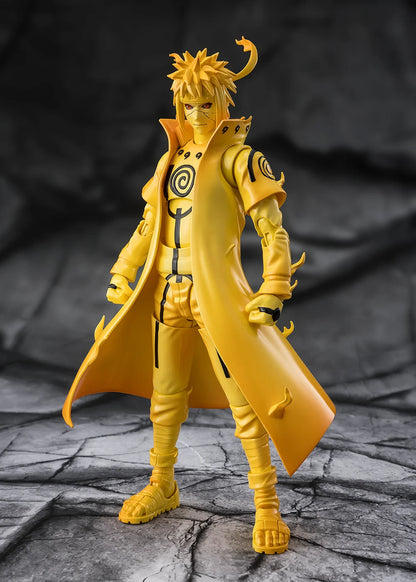 S.H. Figuarts Minato Namikaze (Kurama Link Mode) -Bond of Light That Shatters Darkness Action Figure "Naruto" | Bandai Tamashii Nations
