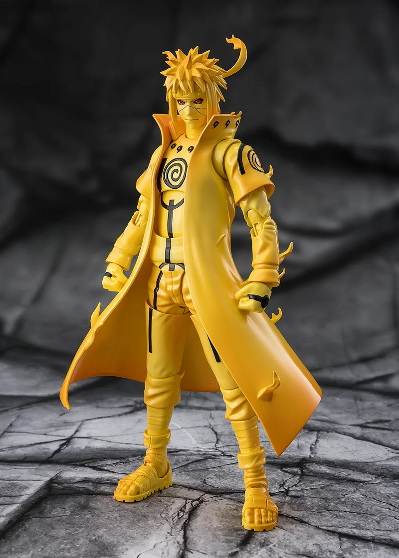 S.H. Figuarts Minato Namikaze (Kurama Link Mode) -Bond of Light That Shatters Darkness Action Figure "Naruto" | Bandai Tamashii Nations