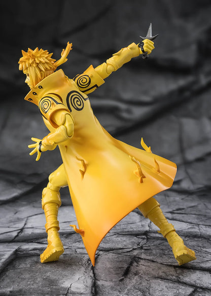 S.H. Figuarts Minato Namikaze (Kurama Link Mode) -Bond of Light That Shatters Darkness Action Figure "Naruto" | Bandai Tamashii Nations
