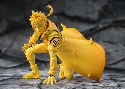 S.H. Figuarts Minato Namikaze (Kurama Link Mode) -Bond of Light That Shatters Darkness Action Figure "Naruto" | Bandai Tamashii Nations