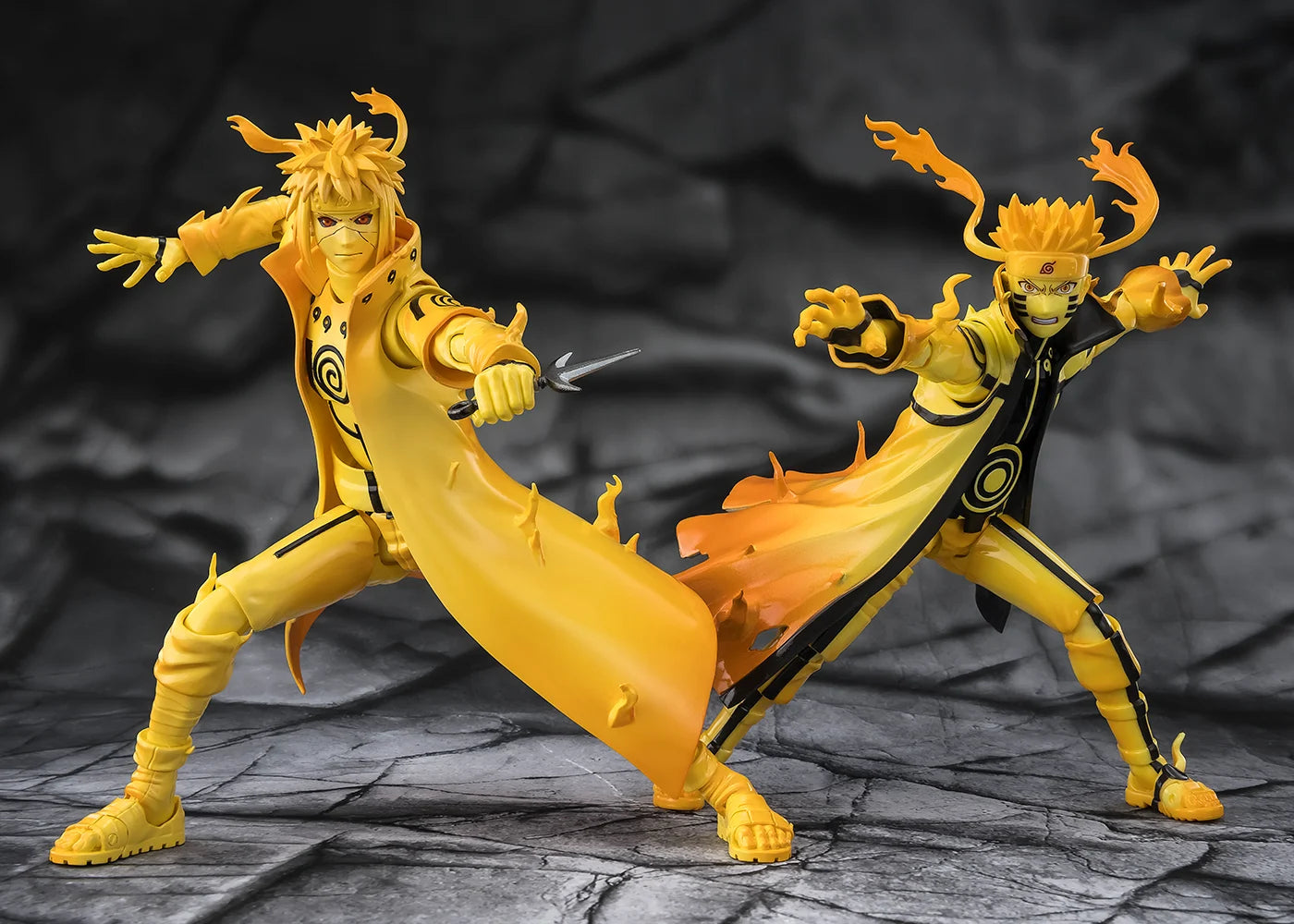 S.H. Figuarts Minato Namikaze (Kurama Link Mode) -Bond of Light That Shatters Darkness Action Figure "Naruto" | Bandai Tamashii Nations