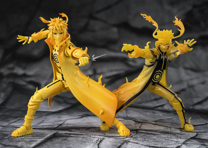 S.H. Figuarts Minato Namikaze (Kurama Link Mode) -Bond of Light That Shatters Darkness Action Figure "Naruto" | Bandai Tamashii Nations