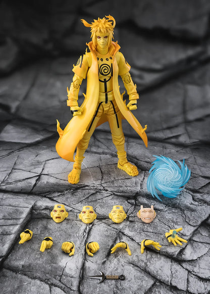 S.H. Figuarts Minato Namikaze (Kurama Link Mode) -Bond of Light That Shatters Darkness Action Figure "Naruto" | Bandai Tamashii Nations