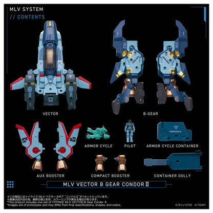 Toyrise MLV Vector B Gear Condor II "Genesis Climber Mospeada" | Takara Tomy
