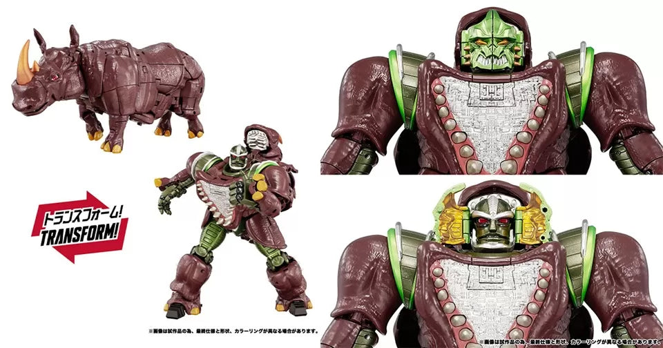 Transformers Masterpiece G MPG-26 Destron (Decepticon) Rhinox Japan Release "Transformers" | Takara Tomy