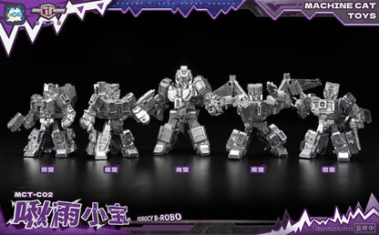 Machine Cat Toys MCT-C02 Ferocy B-Robo Dual Charger and Combiner Action Figure | Machine Cat Toys
