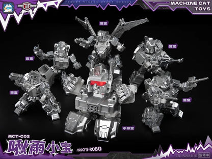 Machine Cat Toys MCT-C02 Ferocy B-Robo Dual Charger and Combiner Action Figure | Machine Cat Toys