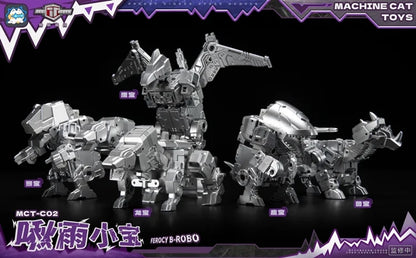 Machine Cat Toys MCT-C02 Ferocy B-Robo Dual Charger and Combiner Action Figure | Machine Cat Toys