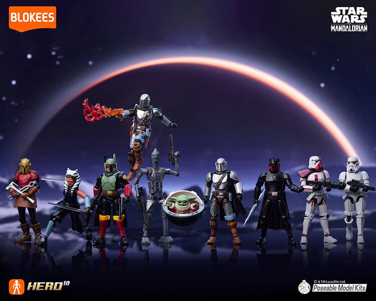 Star Wars Blokees GV-01 "Star Wars: The Mandalorian" Box Set of 9 | Blokees