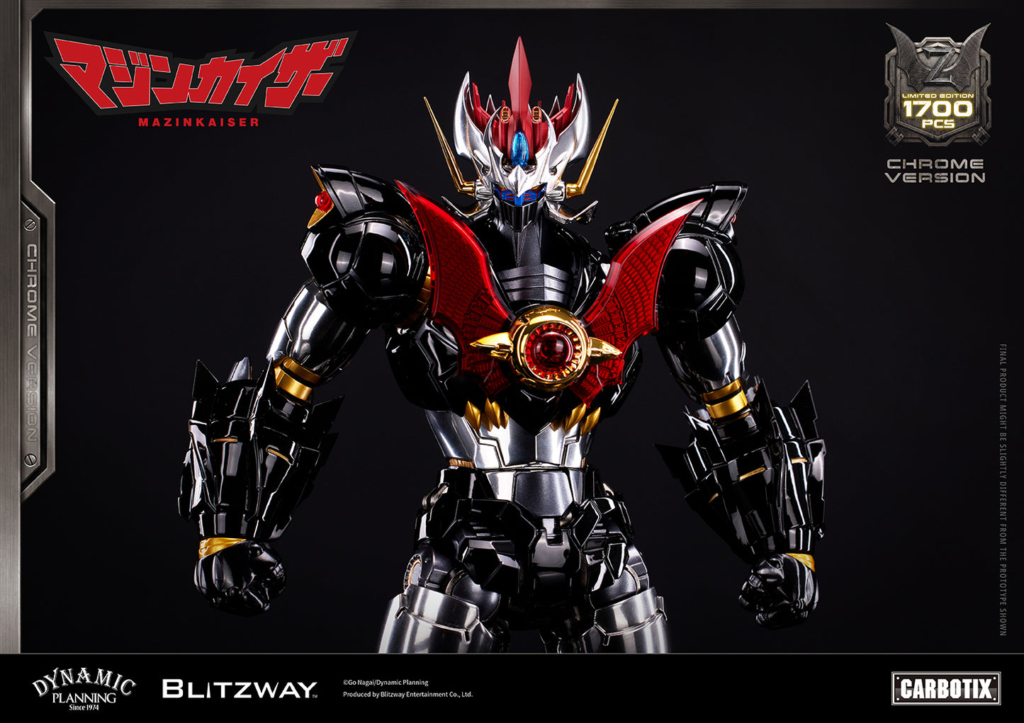 Blitzway Carbotix Mazinkaiser (Chrome Version) "Mazinger Z" | Blitzway