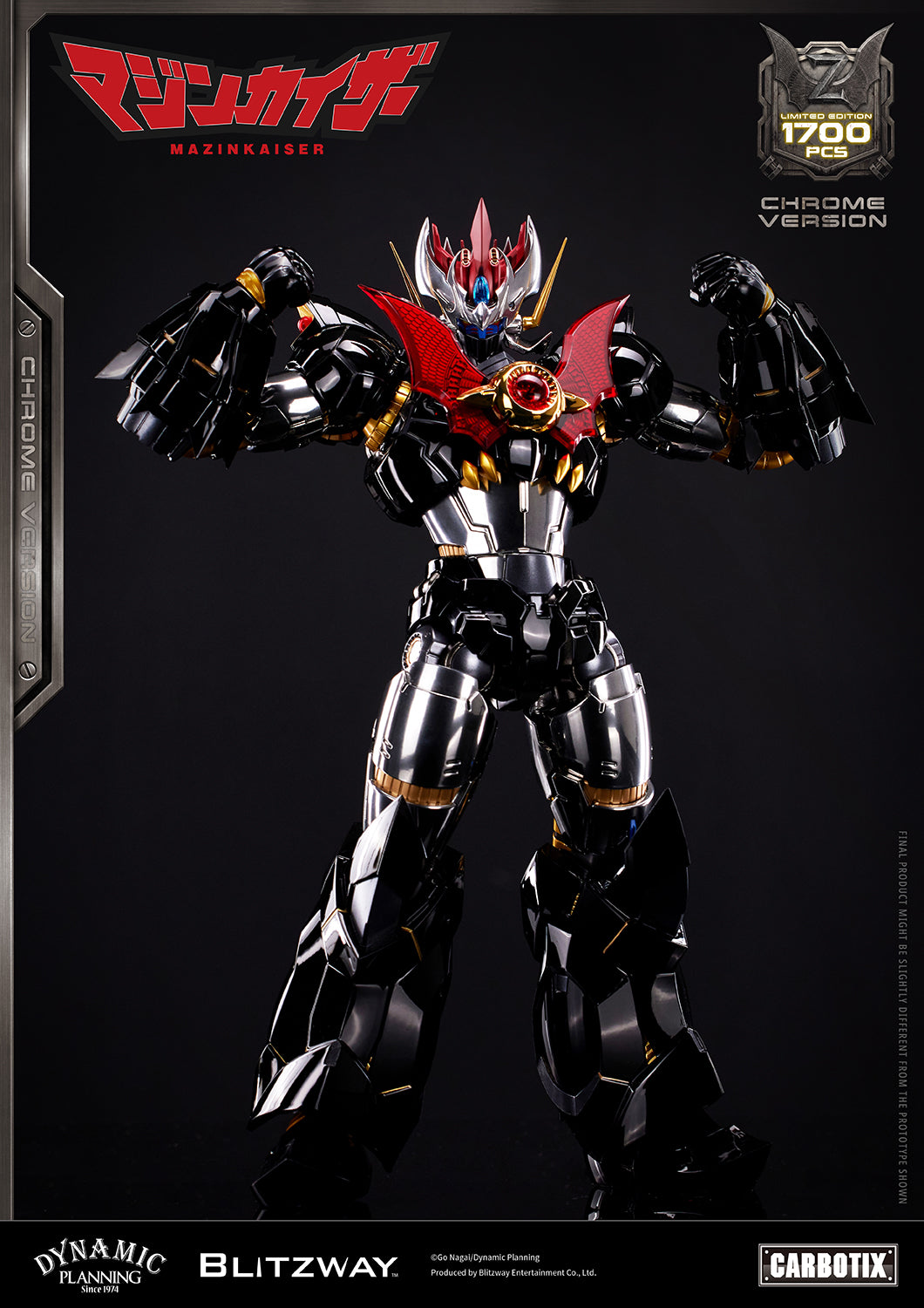 Blitzway Carbotix Mazinkaiser (Chrome Version) "Mazinger Z" | Blitzway