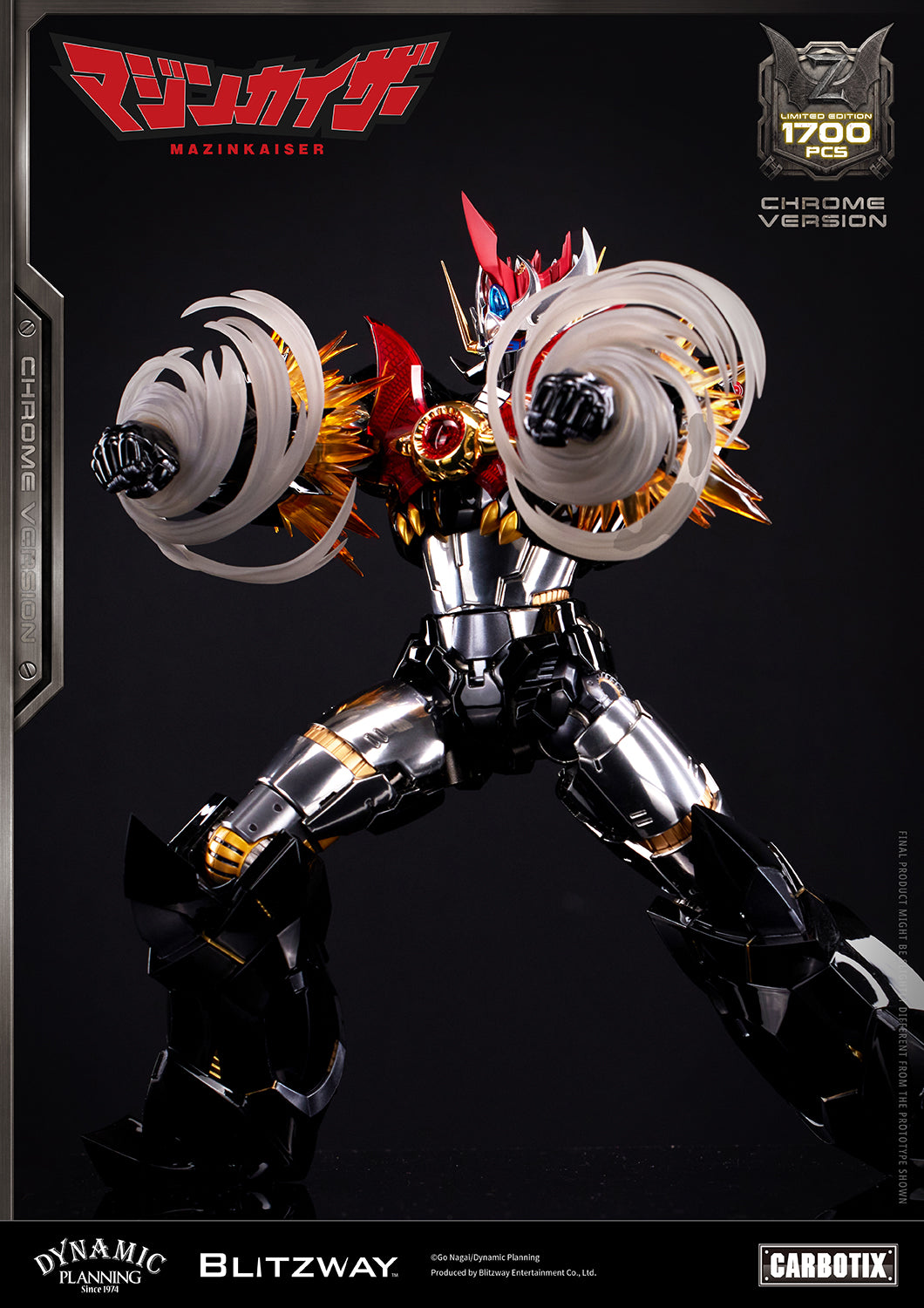 Blitzway Carbotix Mazinkaiser (Chrome Version) "Mazinger Z" | Blitzway