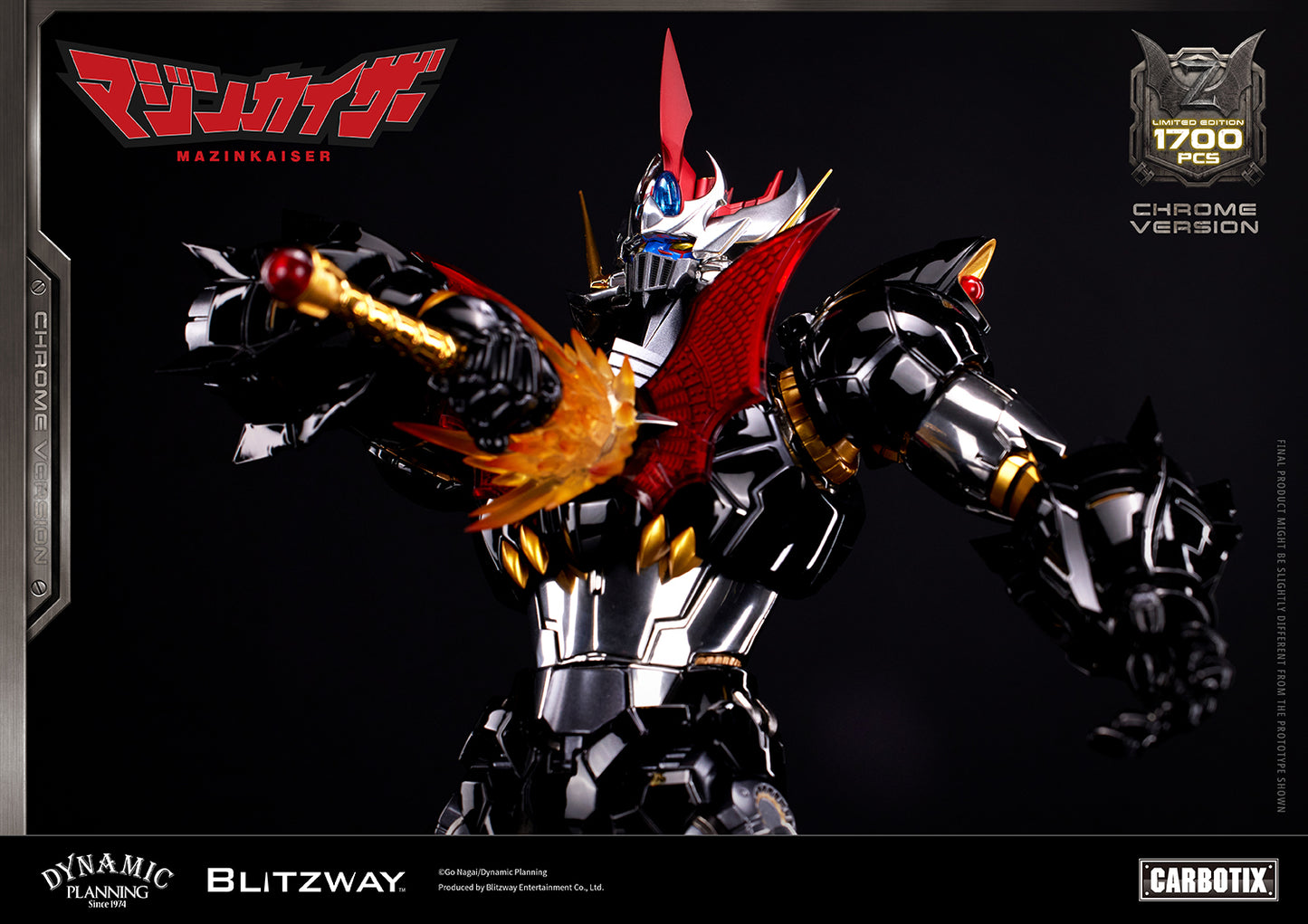 Blitzway Carbotix Mazinkaiser (Chrome Version) "Mazinger Z" | Blitzway