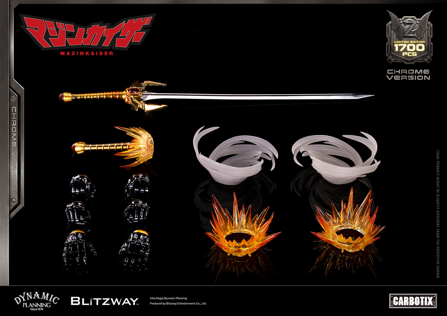 Blitzway Carbotix Mazinkaiser (Chrome Version) "Mazinger Z" | Blitzway