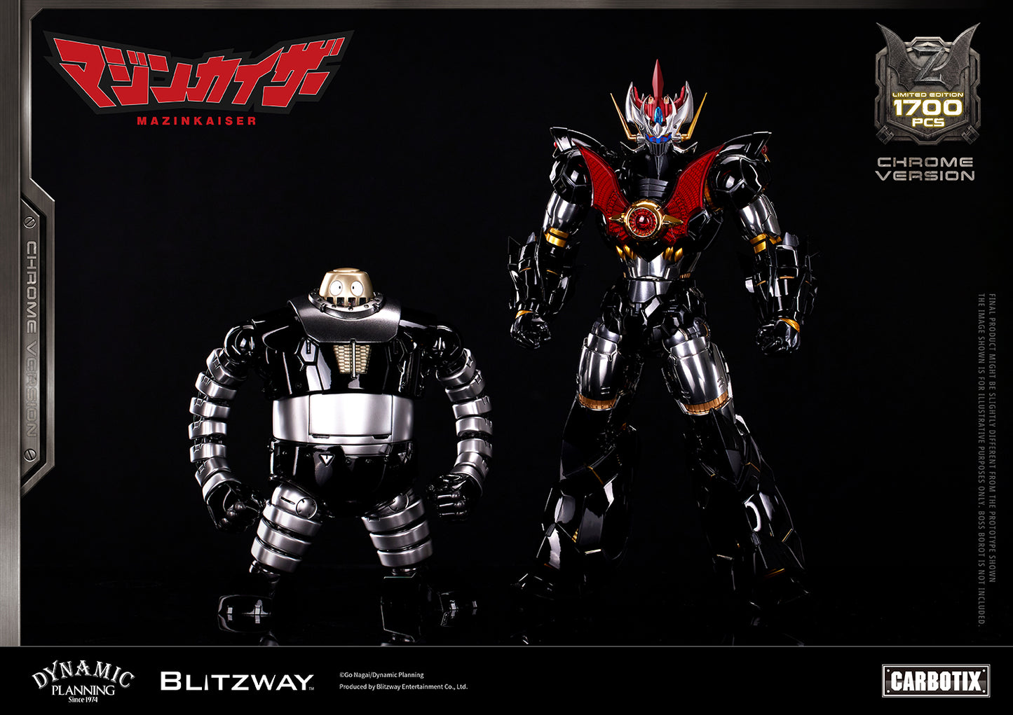 Blitzway Carbotix Mazinkaiser (Chrome Version) "Mazinger Z" | Blitzway