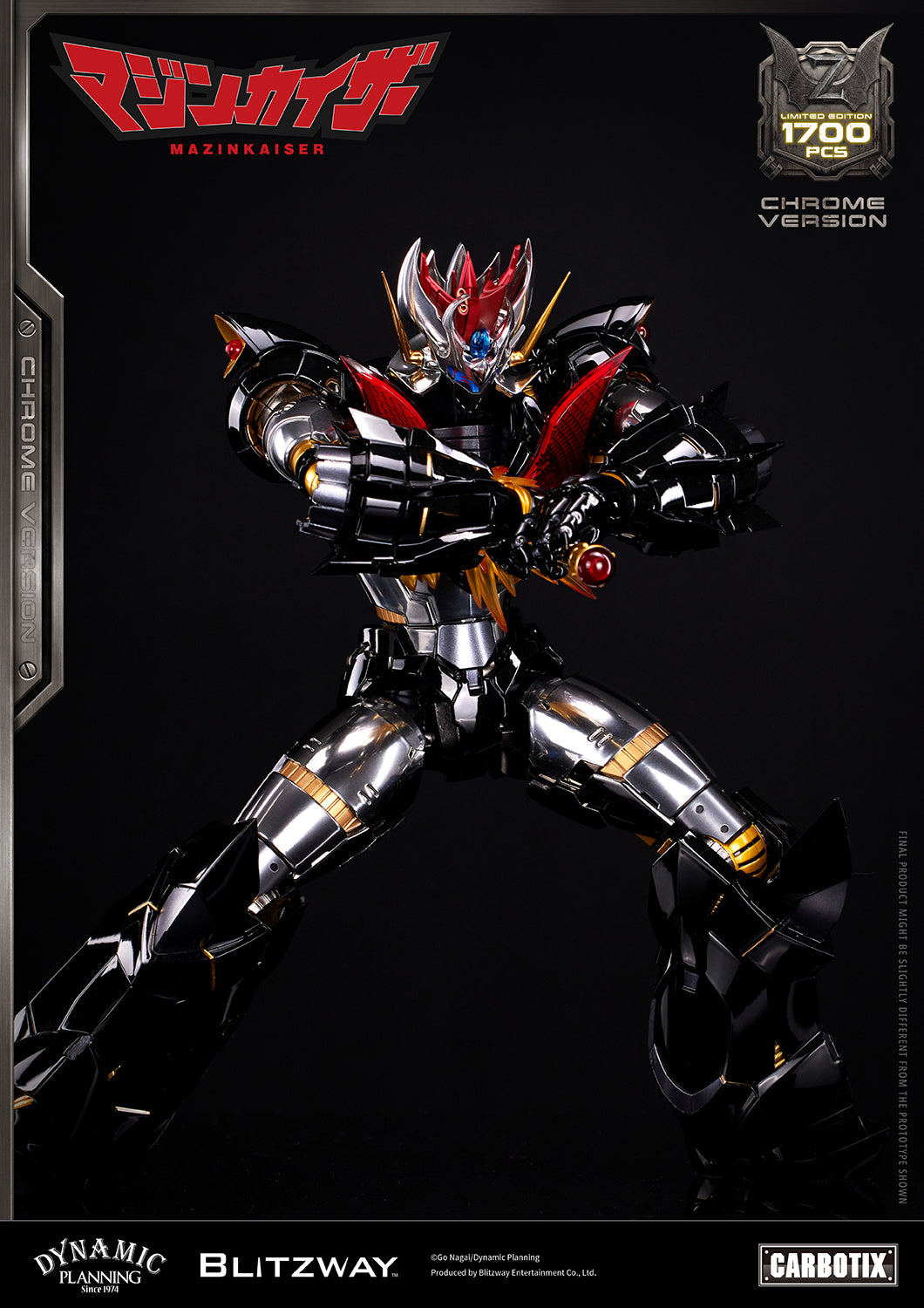 Blitzway Carbotix Mazinkaiser (Chrome Version) "Mazinger Z" | Blitzway