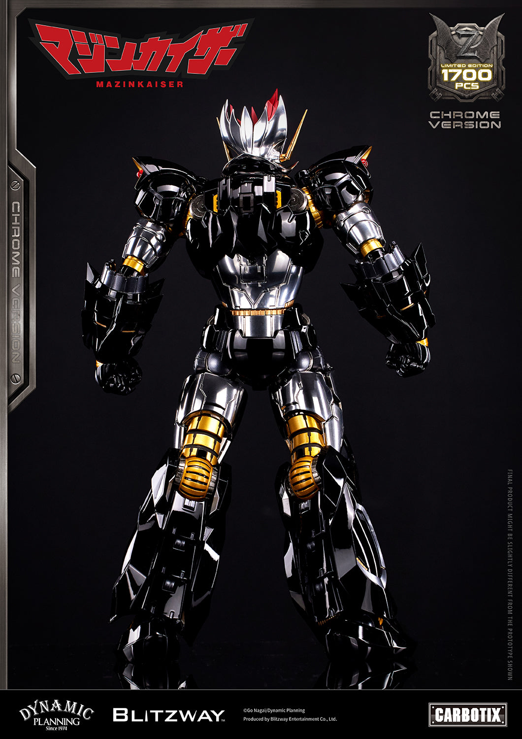 Blitzway Carbotix Mazinkaiser (Chrome Version) "Mazinger Z" | Blitzway