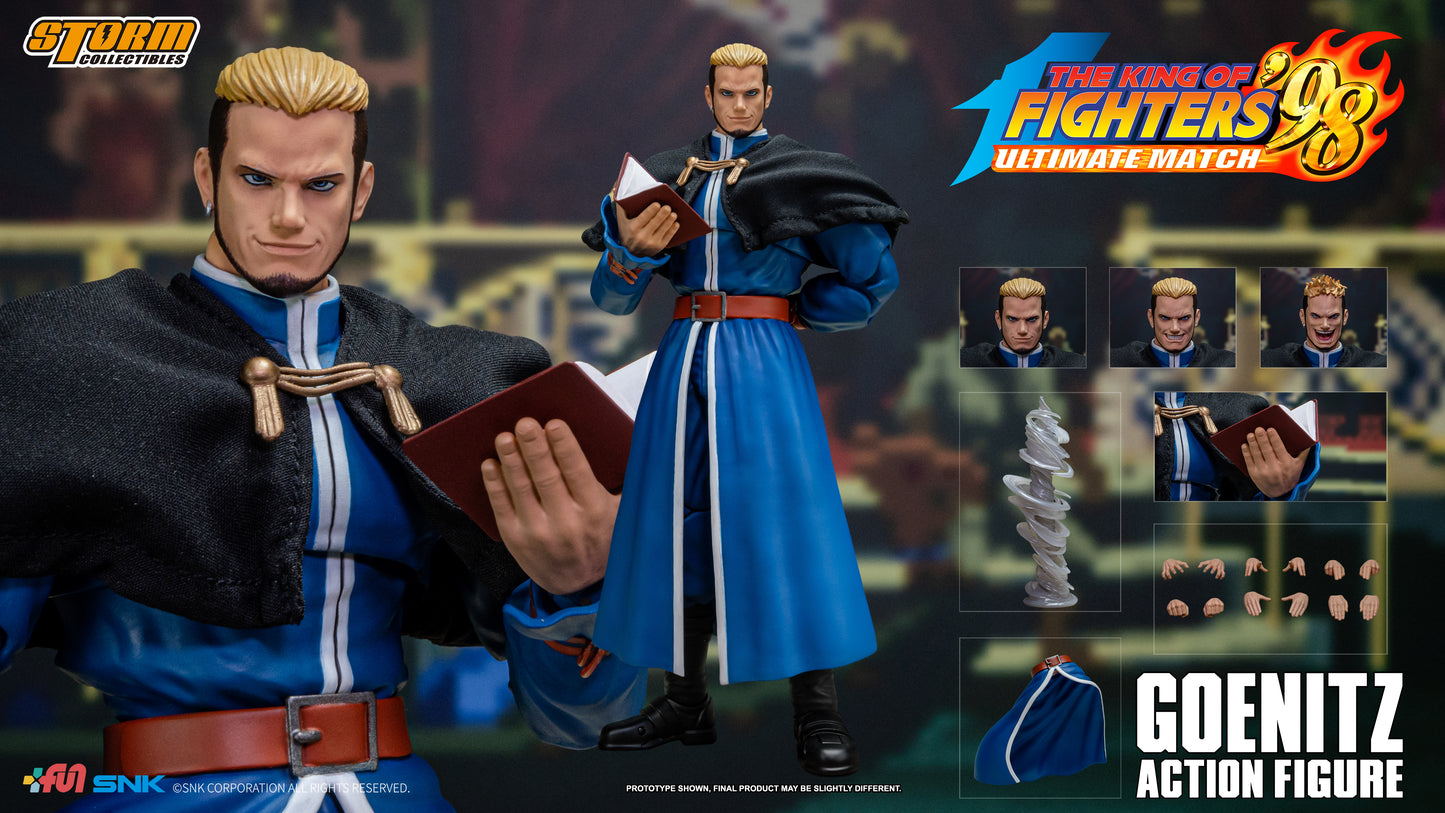 Pre Order Goenitz "The King of Fighters '98" - Storm Collectibles Action Figure