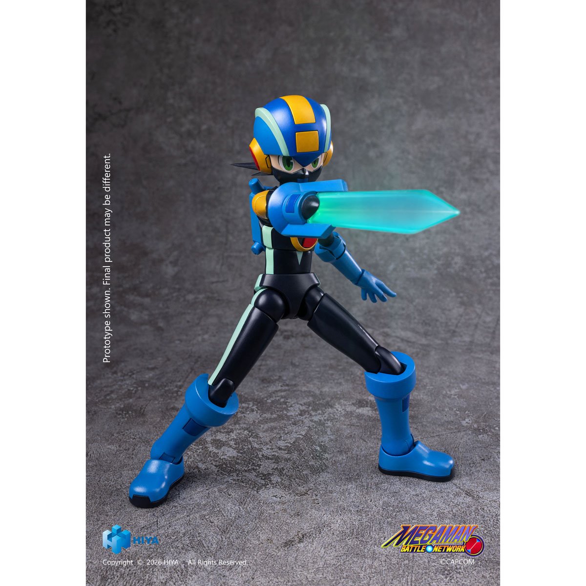 MegaMan.EXE 5-Inch Action Figure "Mega Man Battle Network" Exquisite Basic Series | Hiya Toys