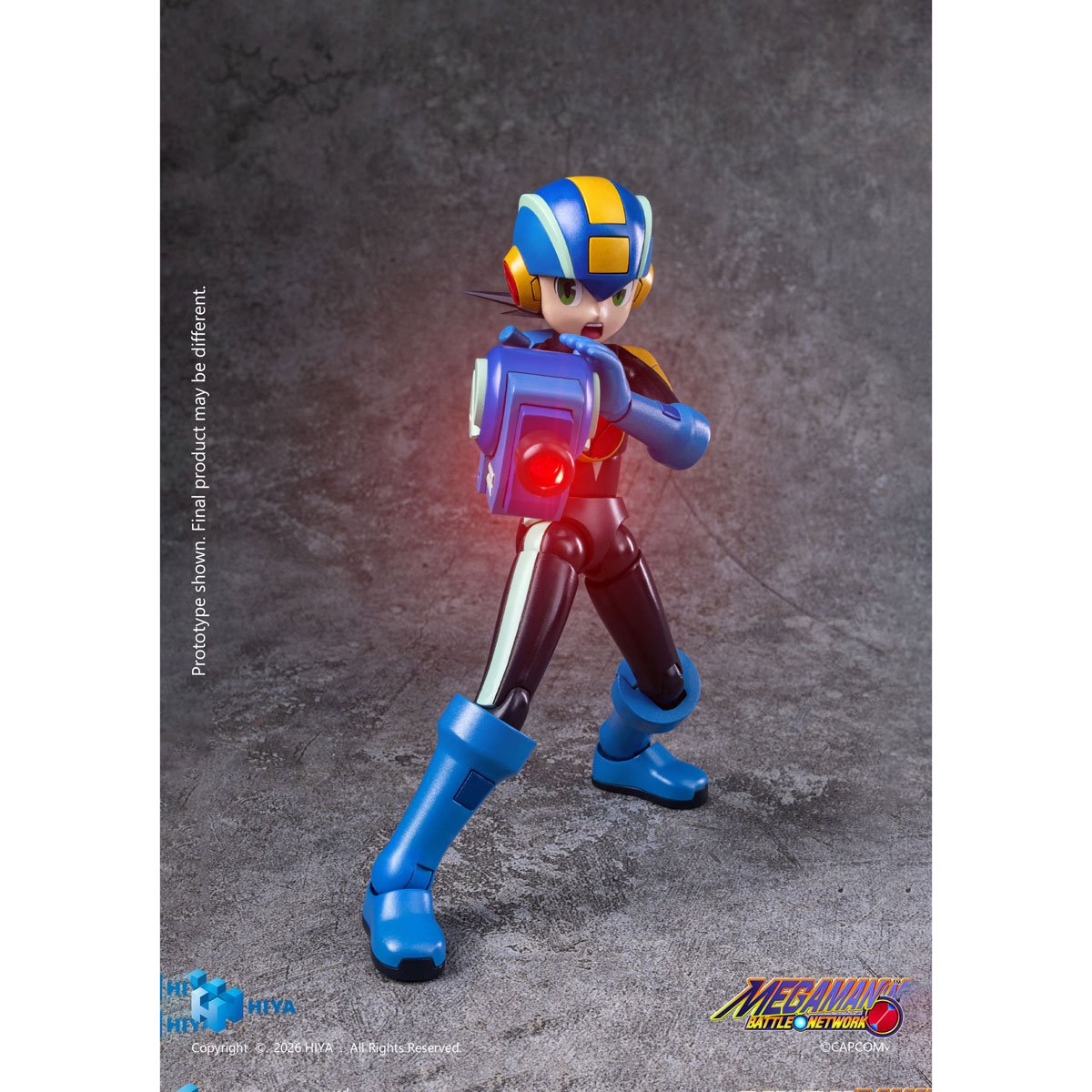 MegaMan.EXE 5-Inch Action Figure "Mega Man Battle Network" Exquisite Basic Series | Hiya Toys