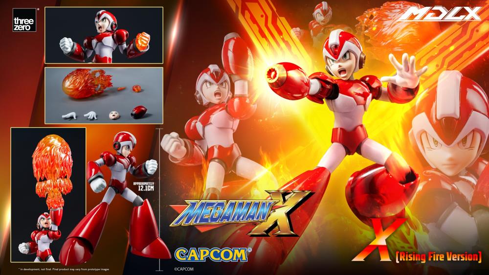 MDLX Mega Men X (Rising Fire Version) "Mega Man X" (Rockman) | Threezero