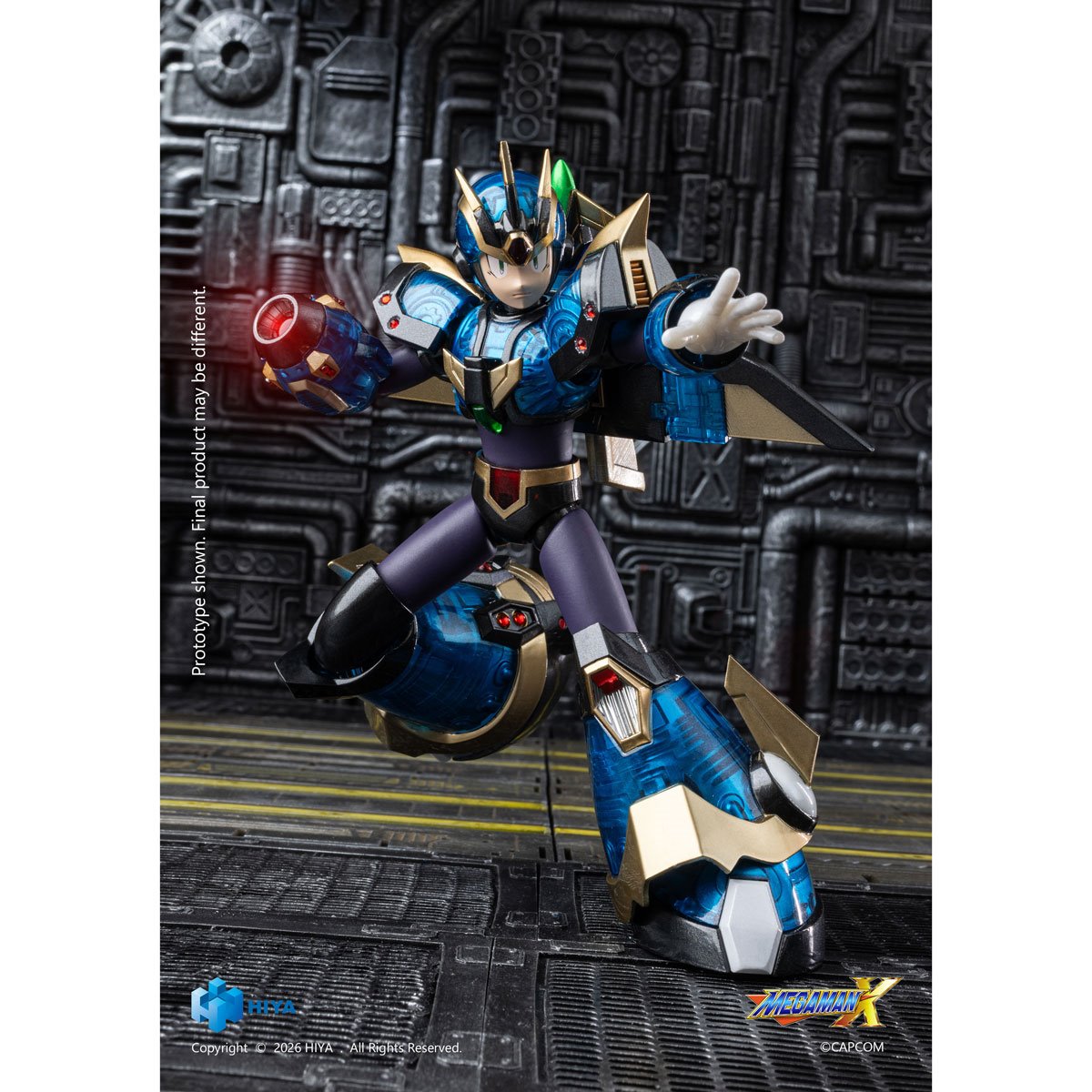 Hiya Toys Mega Man X Ultimate Armor Version Exquisite Basic "Mega Man X " | Hiya Toys Exquisite Basic Series