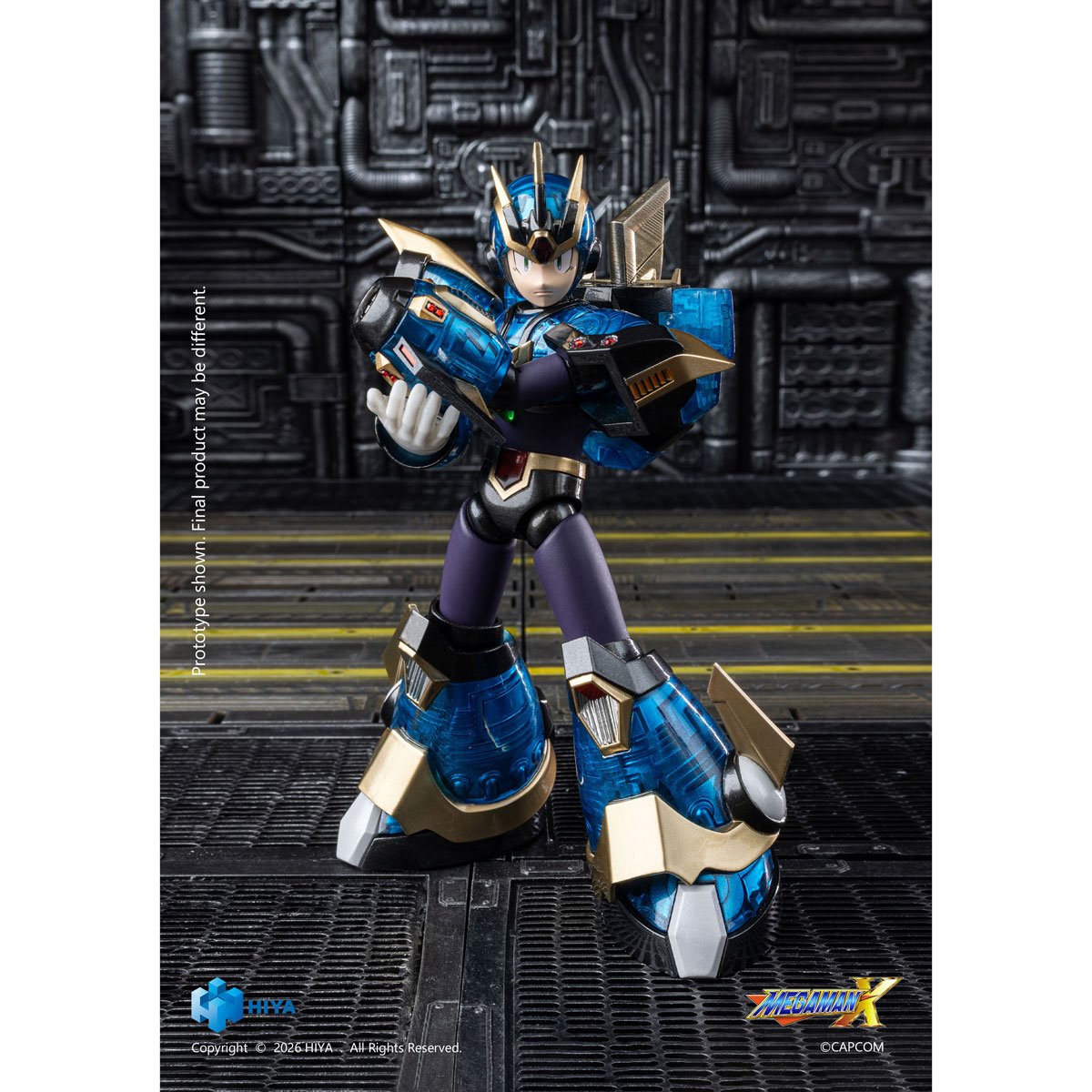 Hiya Toys Mega Man X Ultimate Armor Version Exquisite Basic "Mega Man X " | Hiya Toys Exquisite Basic Series