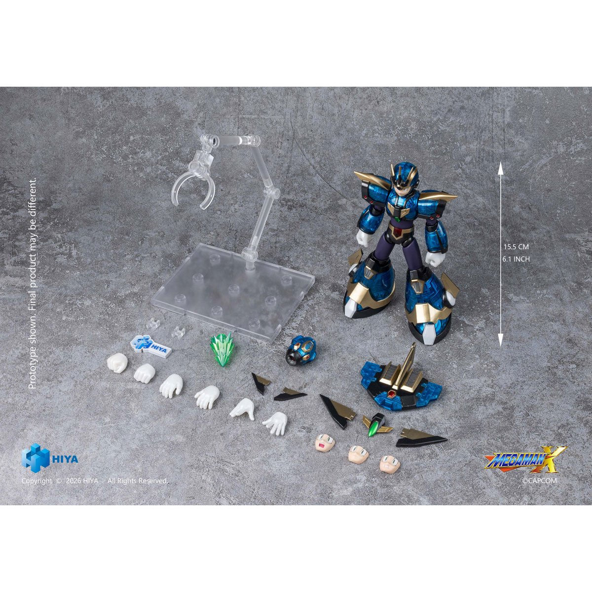 Hiya Toys Mega Man X Ultimate Armor Version Exquisite Basic "Mega Man X " | Hiya Toys Exquisite Basic Series