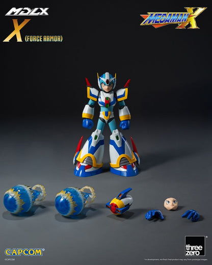 MDLX Mega Man X (Force Armor)  "Mega Man X" | Threezero