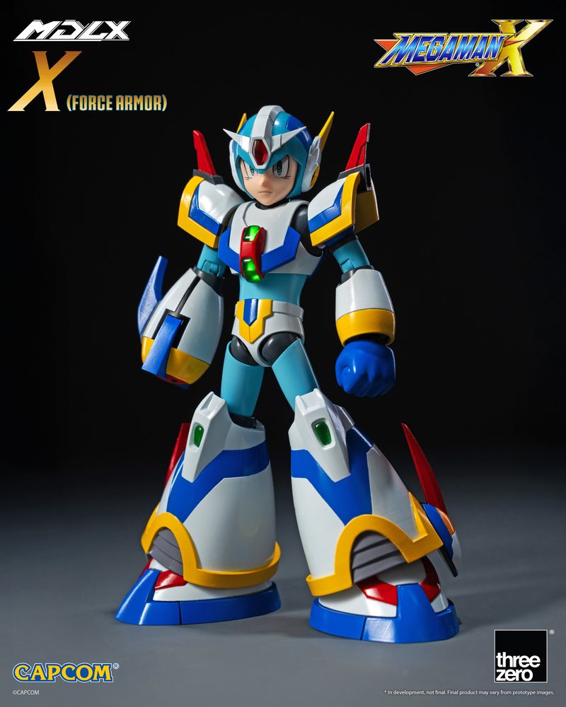 MDLX Mega Man X (Force Armor)  "Mega Man X" | Threezero