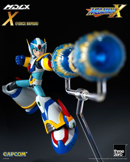 MDLX Mega Man X (Force Armor)  "Mega Man X" | Threezero