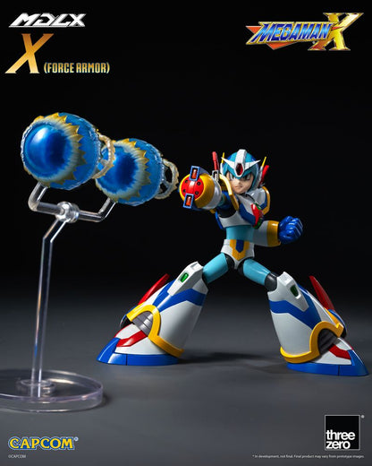 MDLX Mega Man X (Force Armor)  "Mega Man X" | Threezero