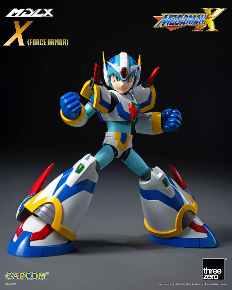 MDLX Mega Man X (Force Armor)  "Mega Man X" | Threezero