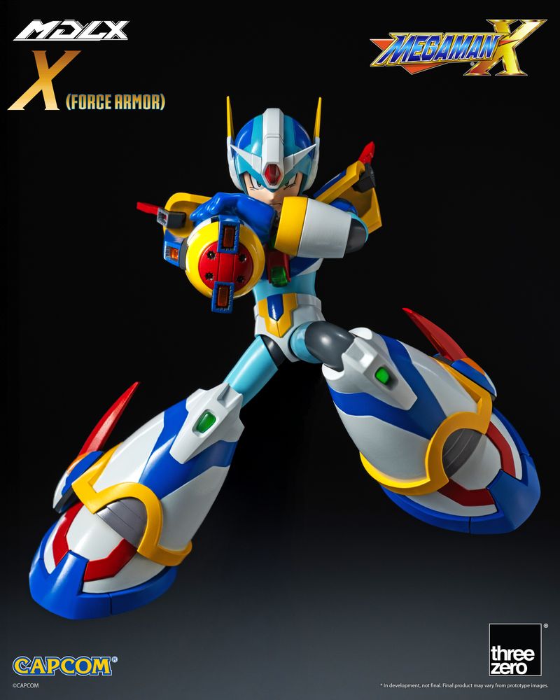 MDLX Mega Man X (Force Armor)  "Mega Man X" | Threezero