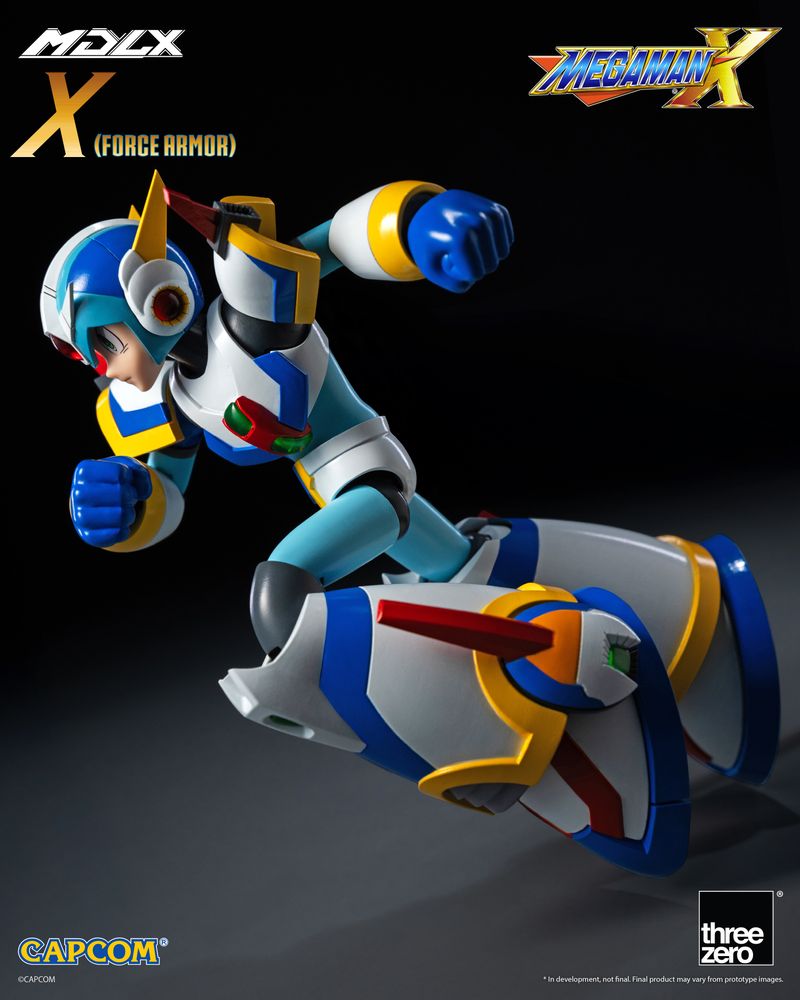 MDLX Mega Man X (Force Armor)  "Mega Man X" | Threezero