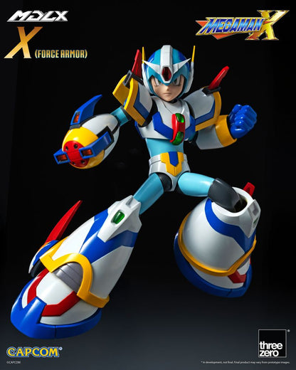 MDLX Mega Man X (Force Armor)  "Mega Man X" | Threezero