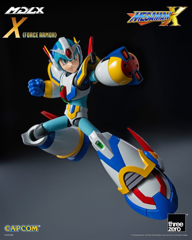 MDLX Mega Man X (Force Armor)  "Mega Man X" | Threezero