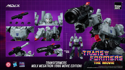 Megatron (1986 Movie Edition) MDLX "Transformer 1986" | Threezero