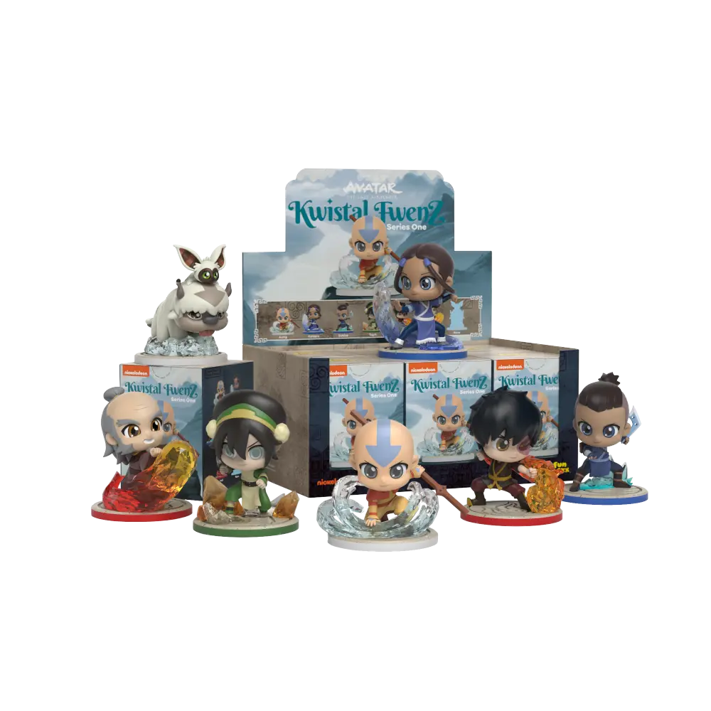 Kwistal Fwenz x Avatar: The Last Airbender Series 01, One Random Pack - Mighty Jaxx Blind Box Mini Figure