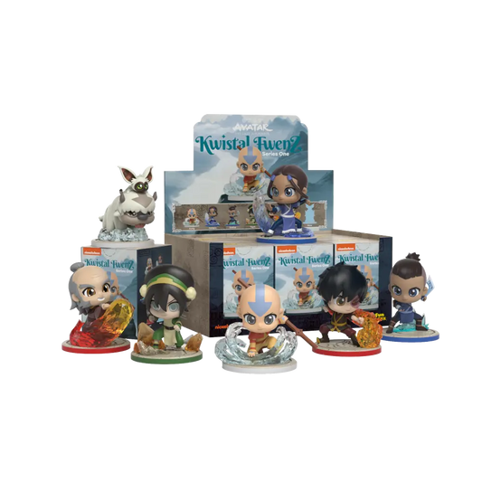 Kwistal Fwenz x Avatar: The Last Airbender Series 01, One Random Pack - Mighty Jaxx Blind Box Mini Figure