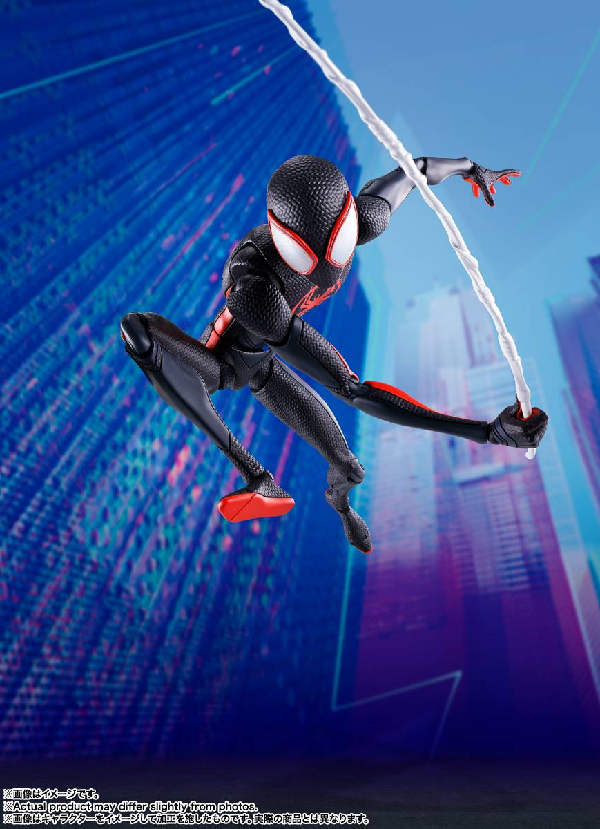 S.H.Figuarts Spider-Man (Miles Morales) (Reissue) "Spider-Man: Across the Spider-Verse" | Bandai Tamashii Nations