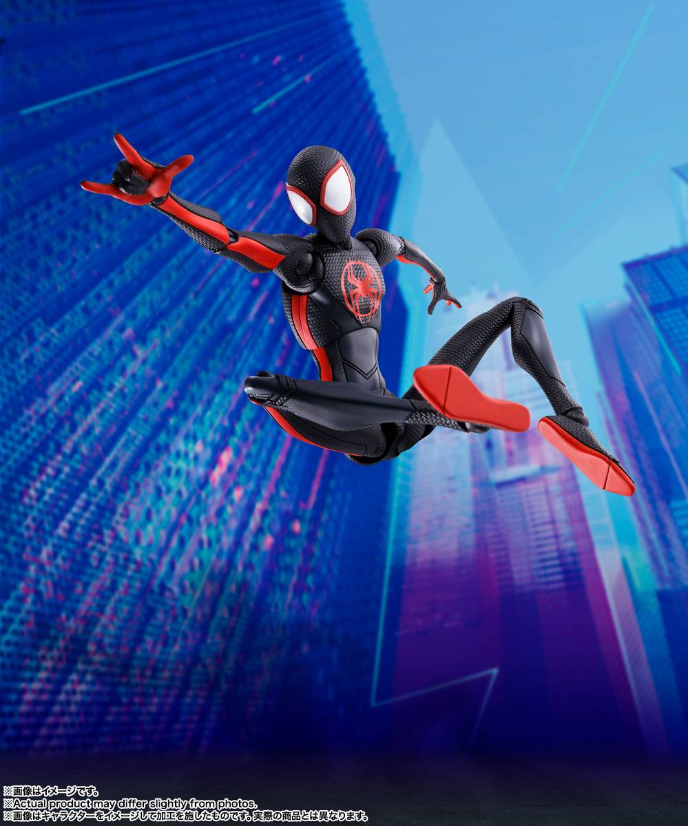 S.H.Figuarts Spider-Man (Miles Morales) (Reissue) "Spider-Man: Across the Spider-Verse" | Bandai Tamashii Nations