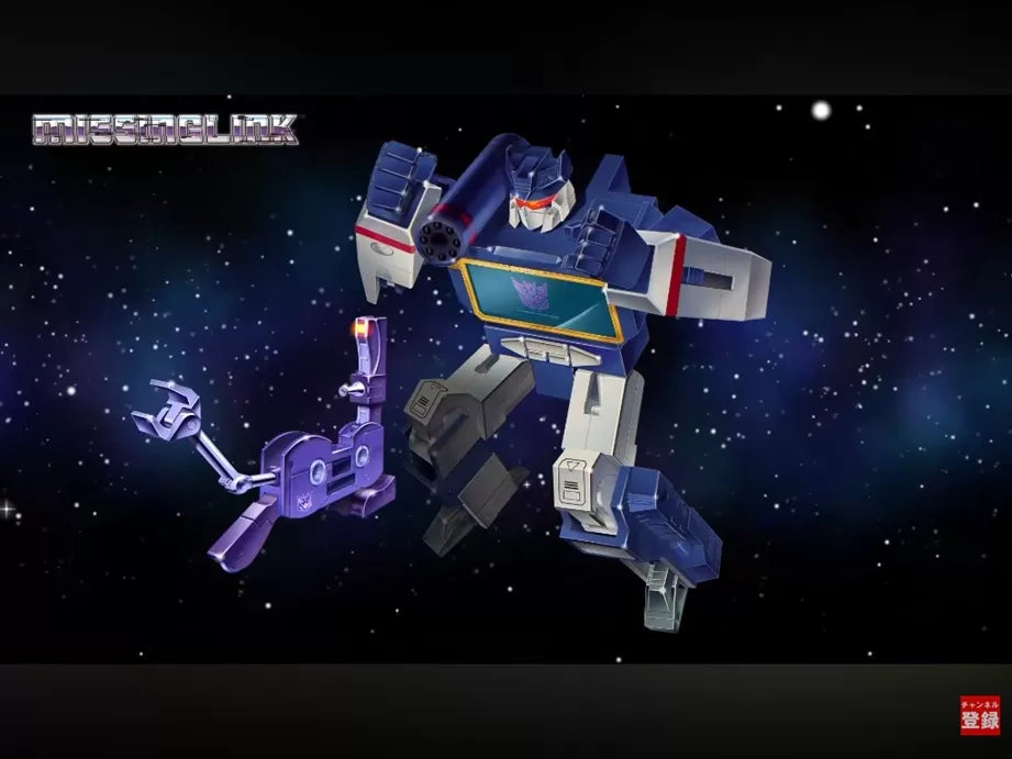 Transformers Missing Link D-01 Soundwave Japan Release | Takara Tomy