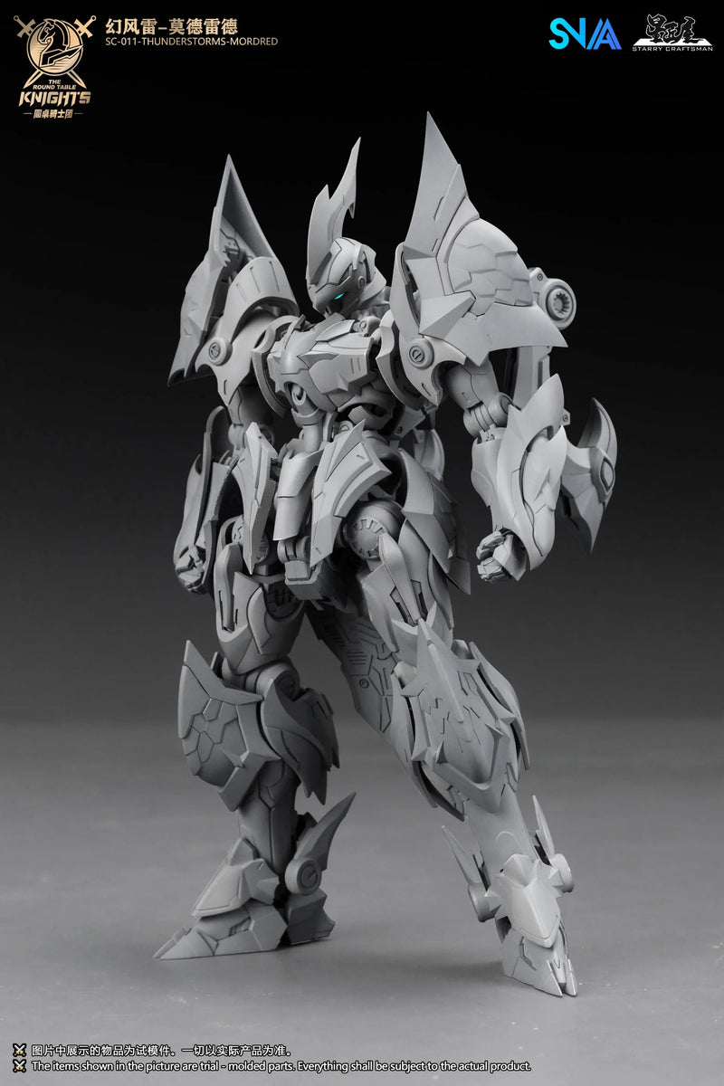 SC-011 Thunderstorms Mordred 1/144 Scale Model Kit "The Round Table Knights" | SNAA