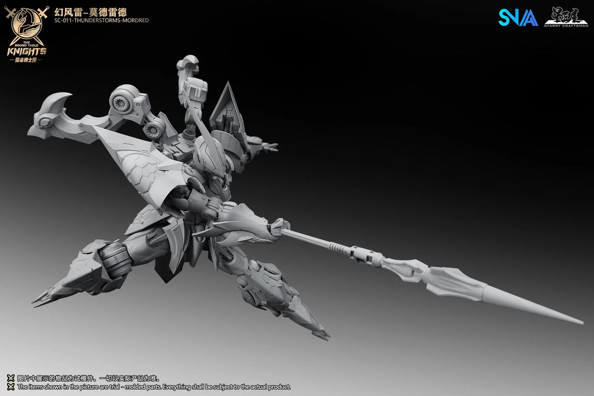 SC-011 Thunderstorms Mordred 1/144 Scale Model Kit "The Round Table Knights" | SNAA