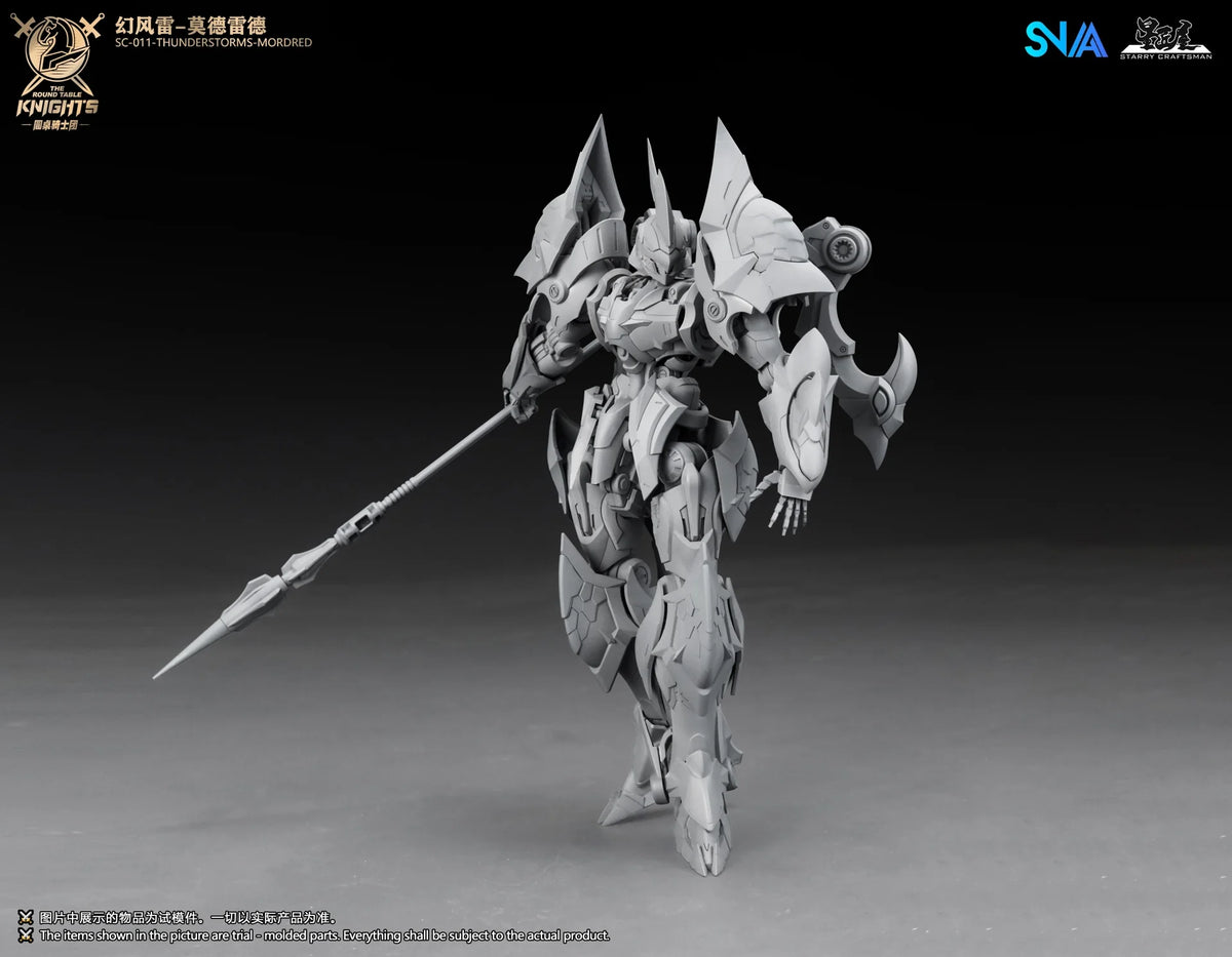 SC-011 Thunderstorms Mordred 1/144 Scale Model Kit "The Round Table Knights" | SNAA